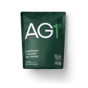 AG1 Athletic Greens – Powder Supplement Pouch 12.7oz/360g (30 Day Supply)