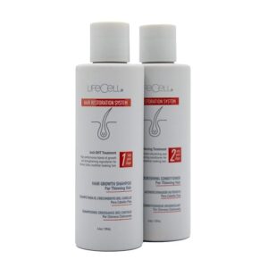 LifeCellHair Restoration System (Shampoo + Conditioner Only)