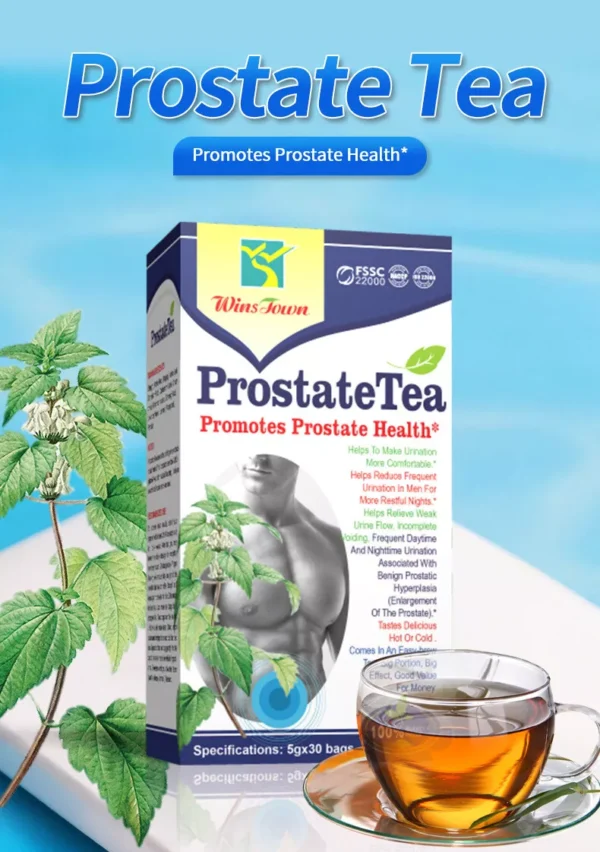 2 pack Prostate Tea Promotes Prostate Health Organic Men’ Tea Prostate Tea 150g 5g*30