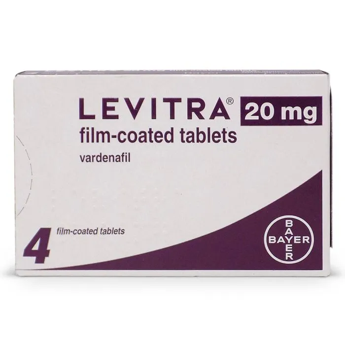Levitra 20 Mg 4 Tablets